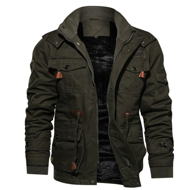 Comfortable Men's Winter Jacket - StormChaser