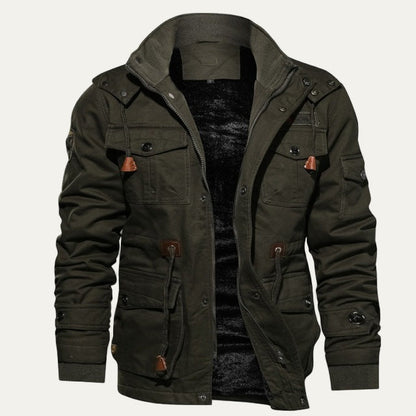 Men’s Rugged Multi Pocket Military Outdoor Jacket