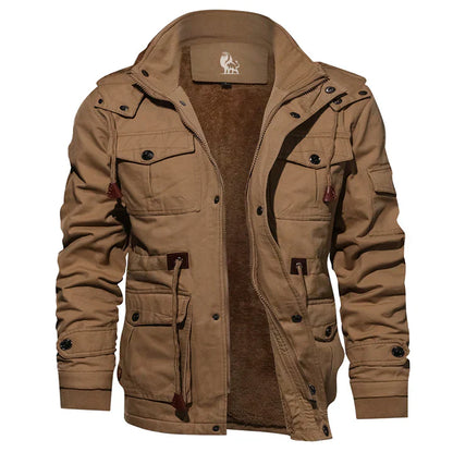 Comfortable Men's Winter Jacket - StormChaser