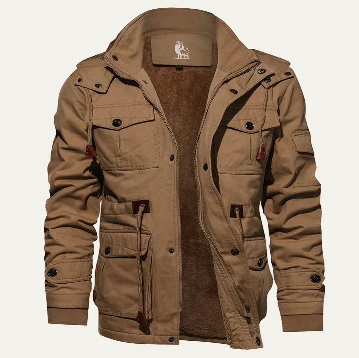 Men’s Rugged Multi Pocket Military Outdoor Jacket