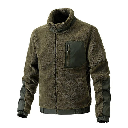 Comfortable Men's Wool Coat - Thomas