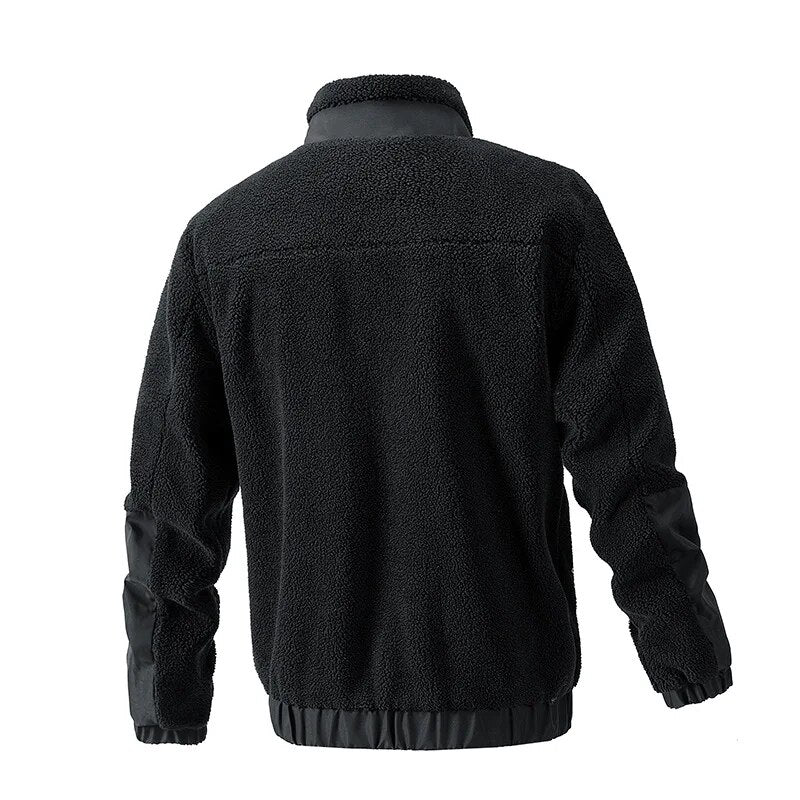 Comfortable Men's Wool Coat - Thomas