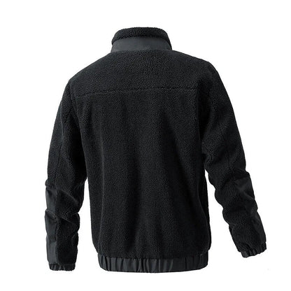 Comfortable Men's Wool Coat - Thomas