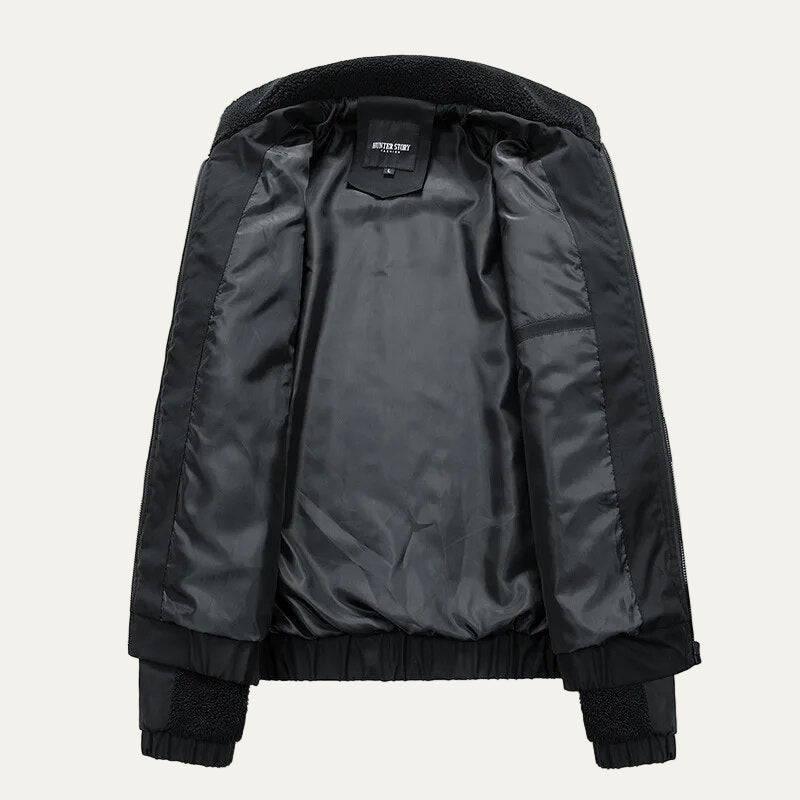 Men’s Heavy Duty Sherpa Fleece Jacket with Technical Panels