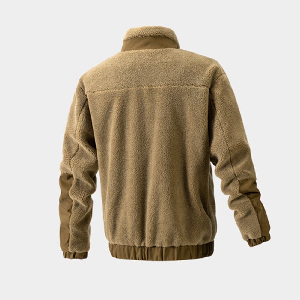 Comfortable Men's Wool Coat - Thomas