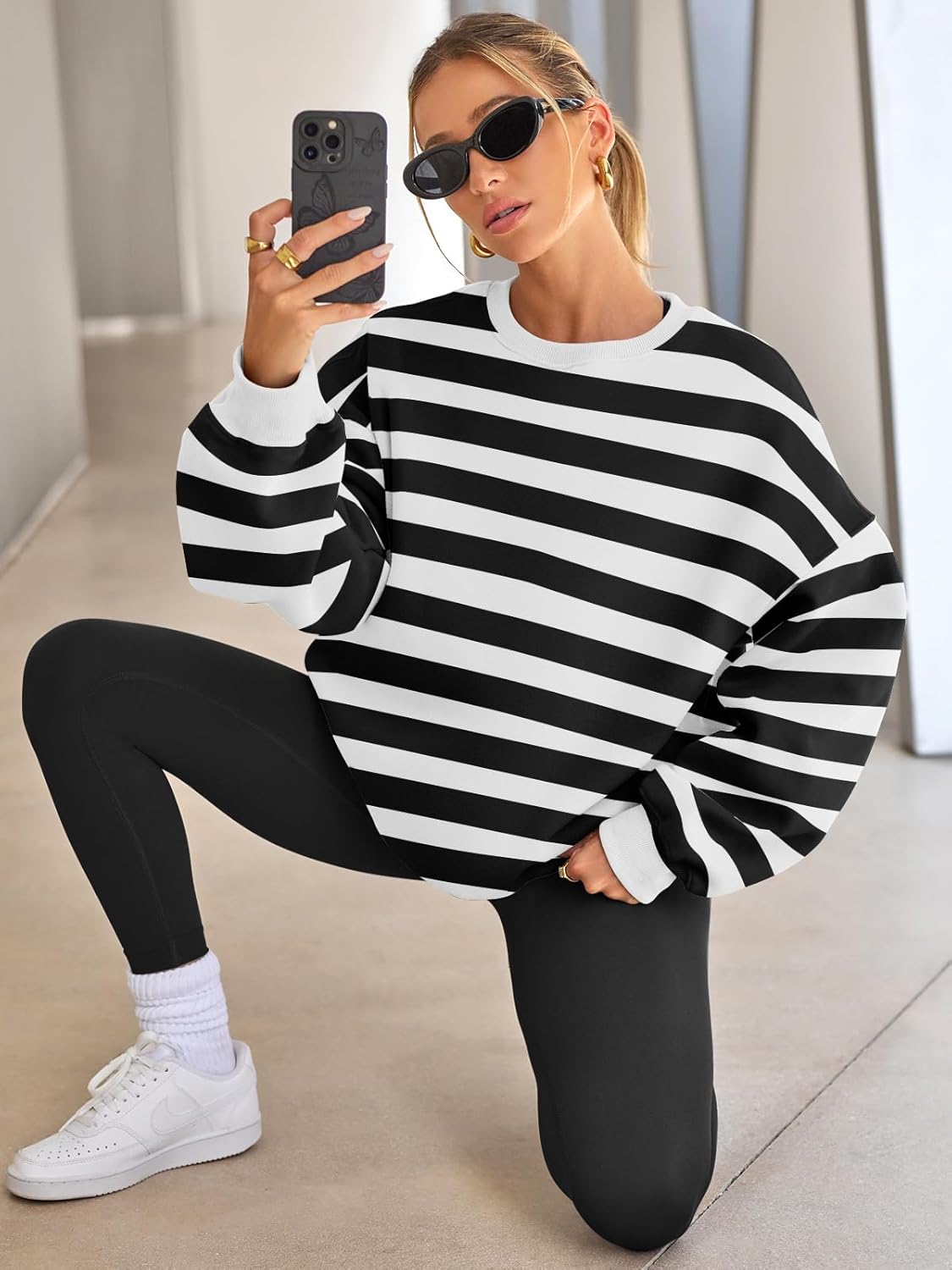 Comfortable Oversized Women's Sweater - Ella