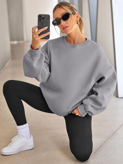 Comfortable Oversized Women's Sweater - Ella