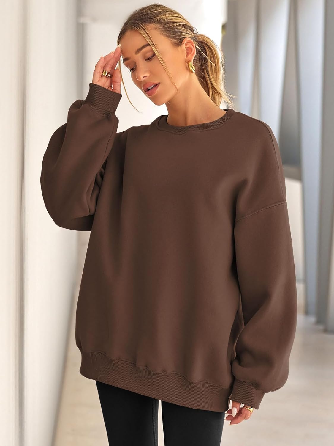 Comfortable Oversized Women's Sweater - Ella