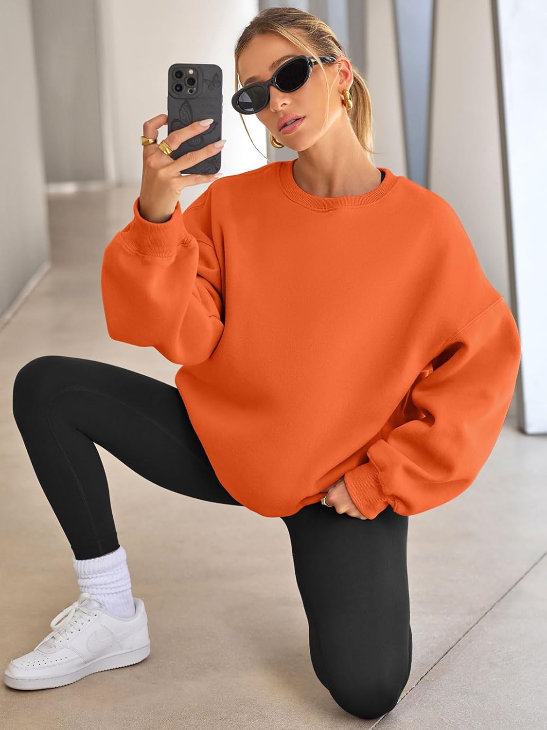 Comfortable Oversized Women's Sweater - Ella