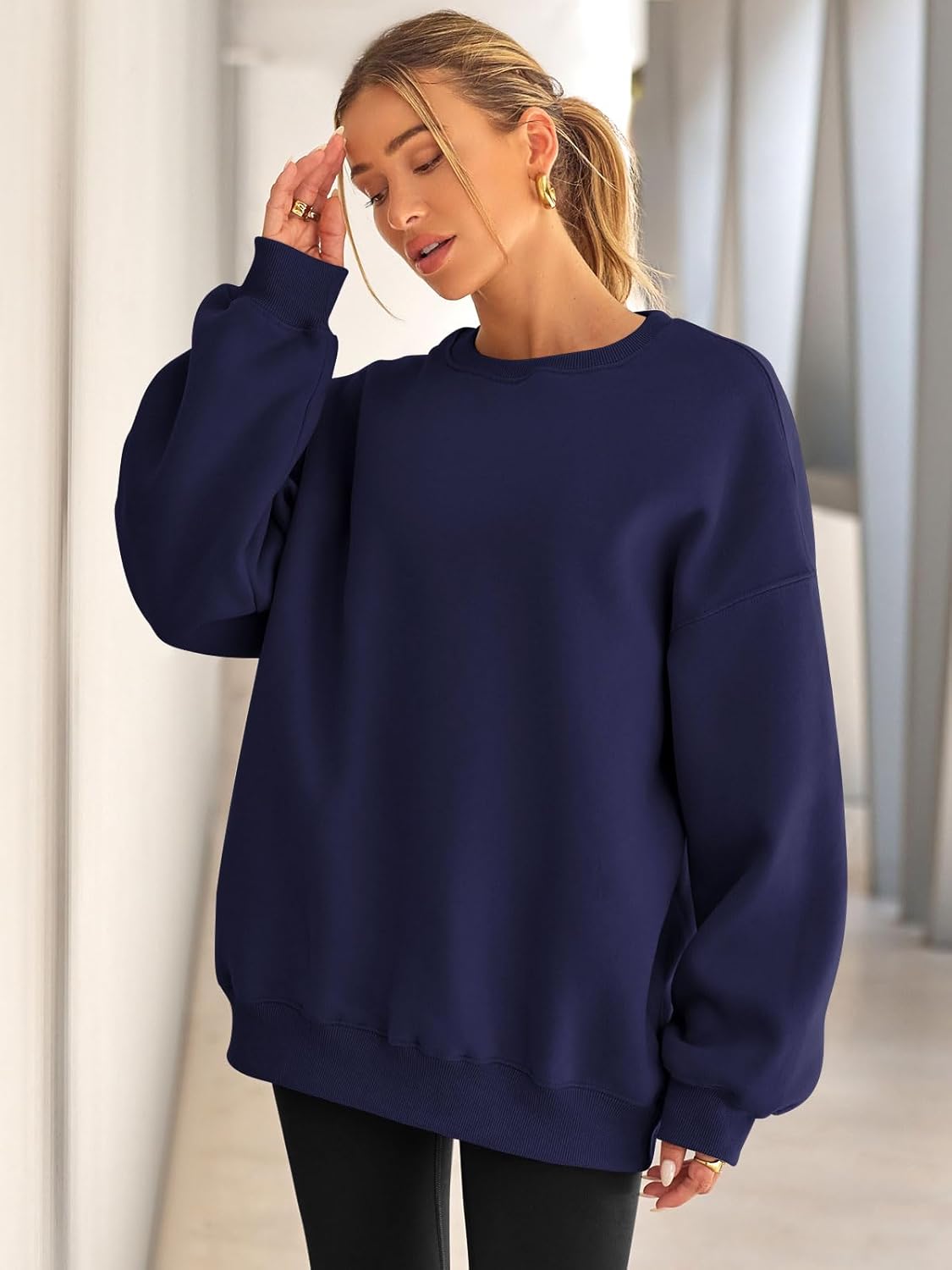 Comfortable Oversized Women's Sweater - Ella