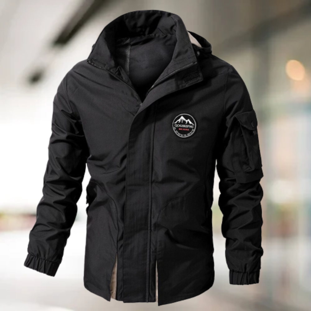 Comfortable Windproof Men's Bomber Jacket - Jasper