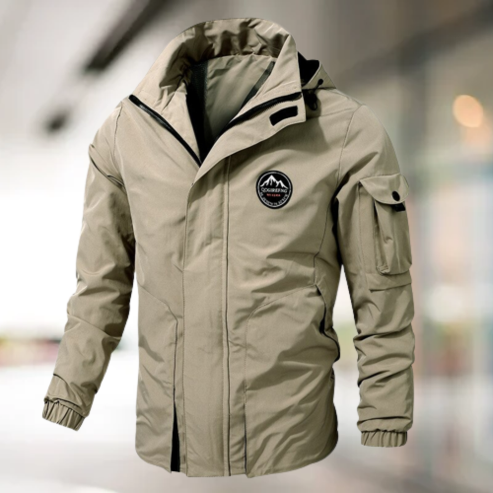 Comfortable Windproof Men's Bomber Jacket - Jasper