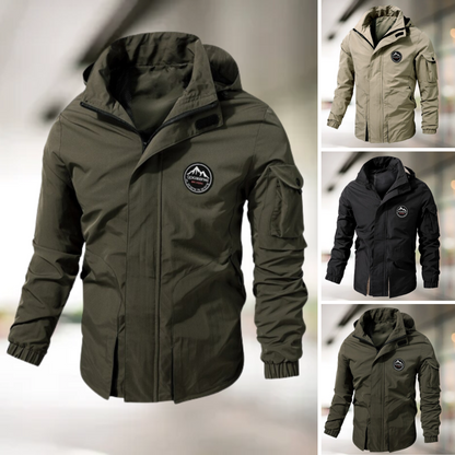 Comfortable Windproof Men's Bomber Jacket - Jasper