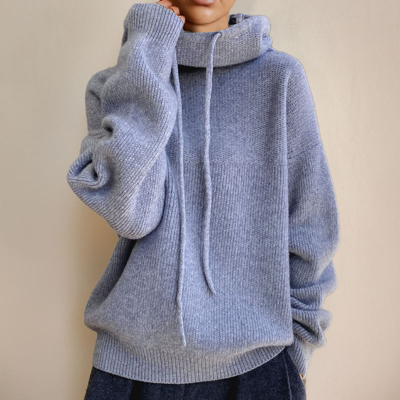 Comfortable Women's Merino Wool Sweater - Isabelle