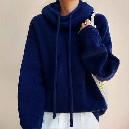 Comfortable Women's Merino Wool Sweater - Isabelle