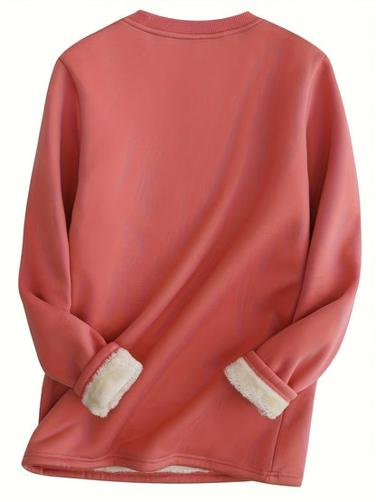 Comfy Fleece Sweatshirt - Liona