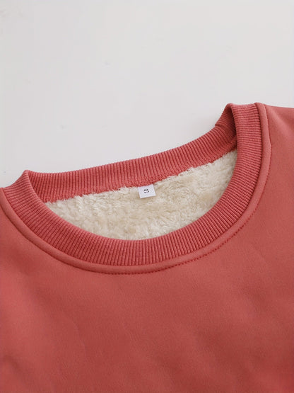 Comfy Fleece Sweatshirt - Liona