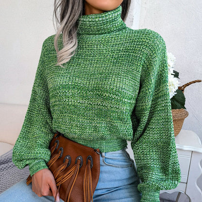 Comfy Knitted Turtleneck Jumper - Emilia