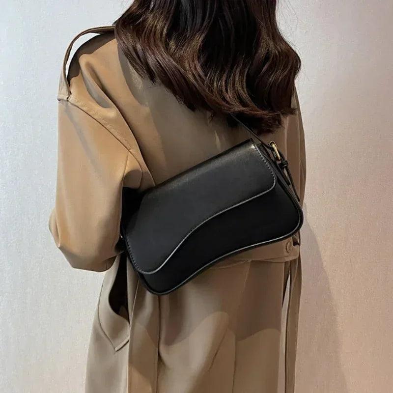 Compact Women's Shoulder Bag - Sophia