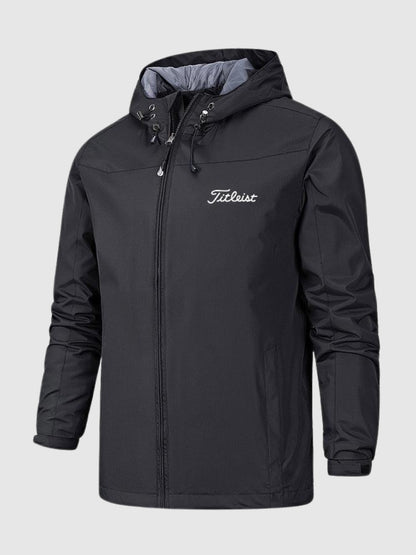 Men’s Casual Zip-Up Hooded Jacket | Outerwear