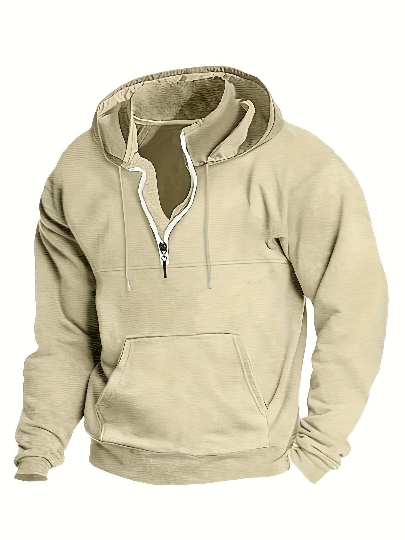 Cool Men's Half-Zip Hoodie - Archer