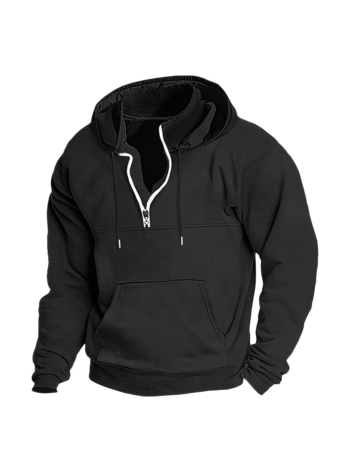 Cool Men's Half-Zip Hoodie - Archer