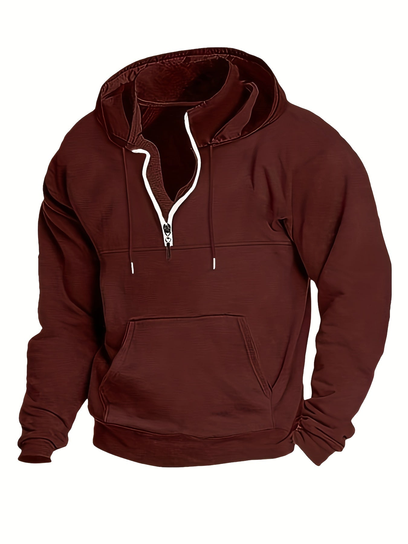 Cool Men's Half-Zip Hoodie - Archer