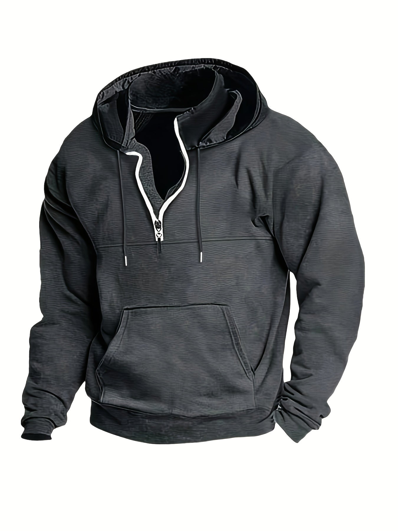 Cool Men's Half-Zip Hoodie - Archer