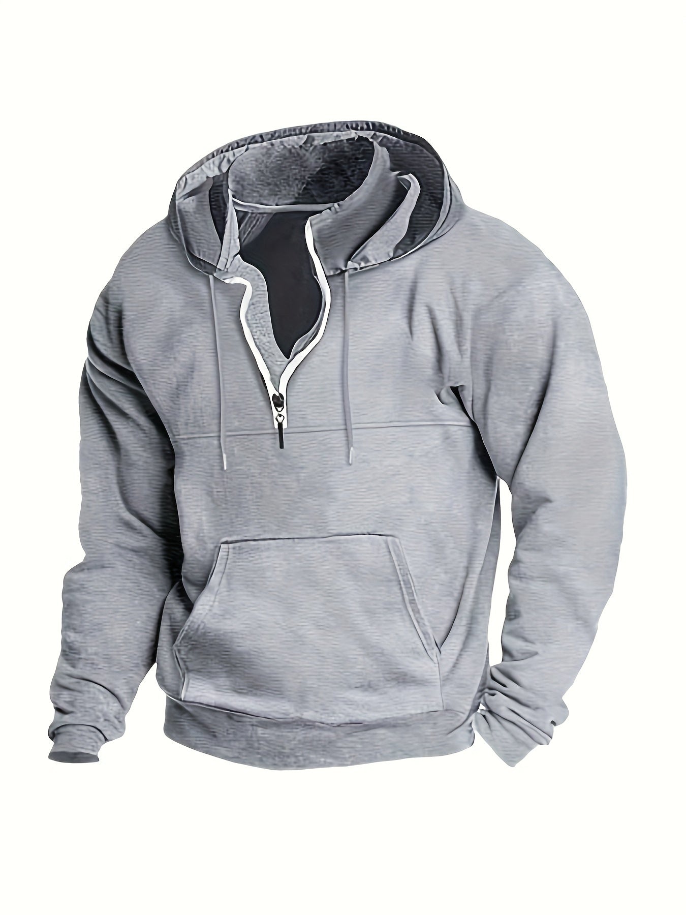 Cool Men's Half-Zip Hoodie - Archer