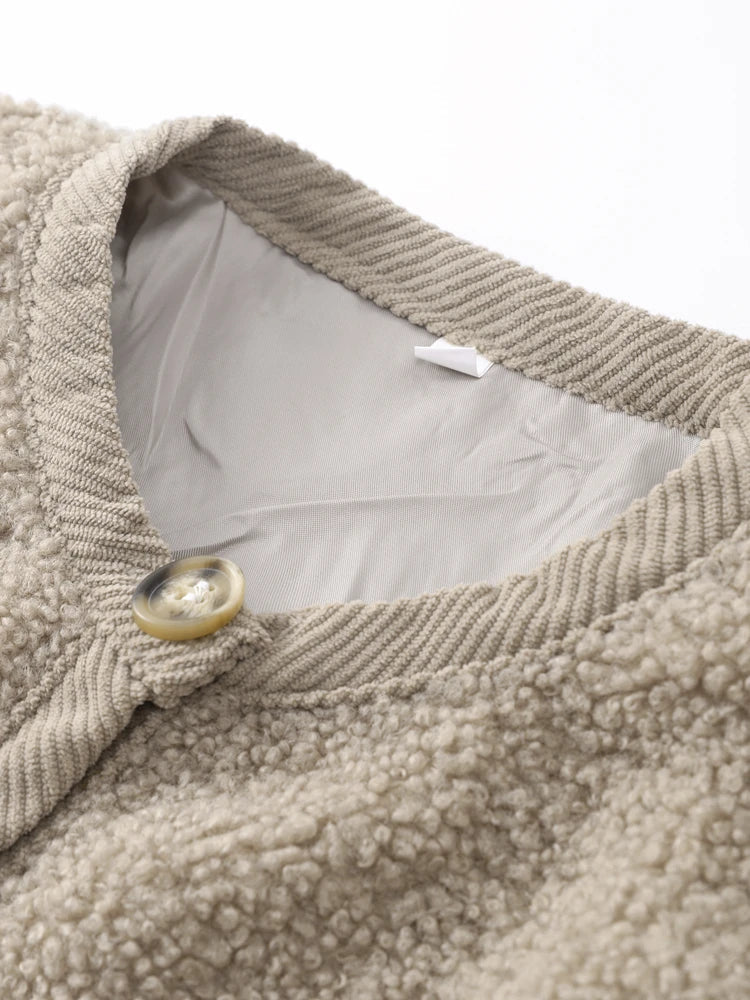 CozyTeddy | Ultra Soft Cardigan Vest - Perfect for Cosy Winter Evenings