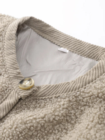 CozyTeddy | Ultra Soft Cardigan Vest - Perfect for Cosy Winter Evenings