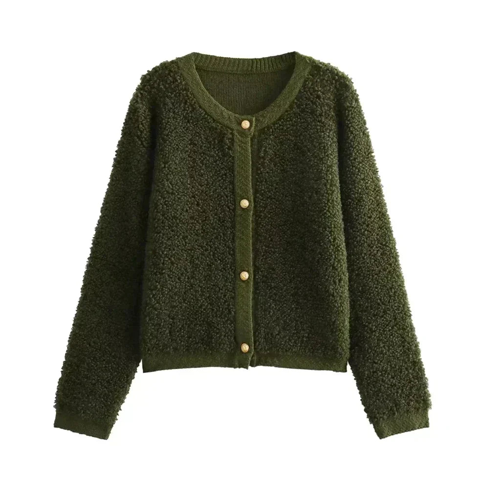 CozyTeddy | Ultra Soft Cardigan Vest - Perfect for Cosy Winter Evenings