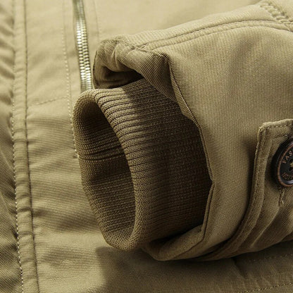 Crocodile-Long Men's Winter Coat - Frost King