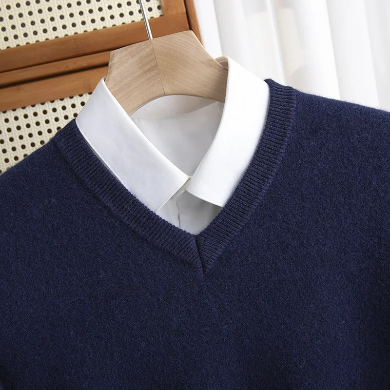 Classic V-Neck Sweater