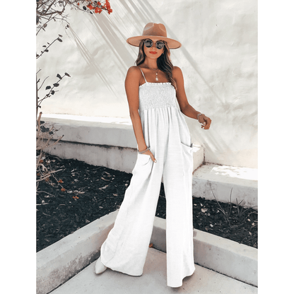 Comfortable Summer Wide Leg Jumpsuit for Women