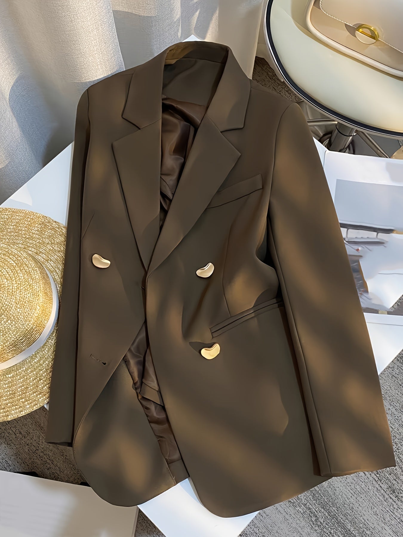 Classic Fit Women's Winter Smart Blazer Jacket