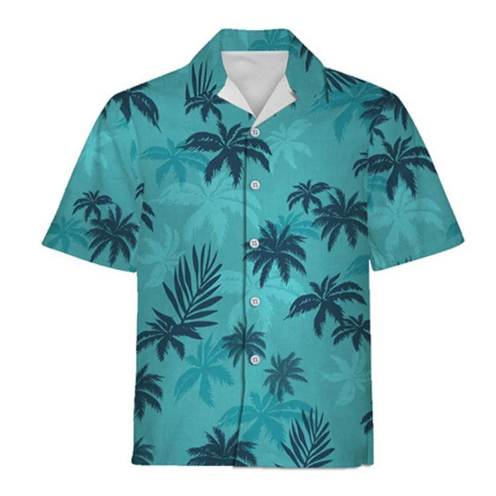 Vintage Cat Short Sleeve Shirt - BritishElegance