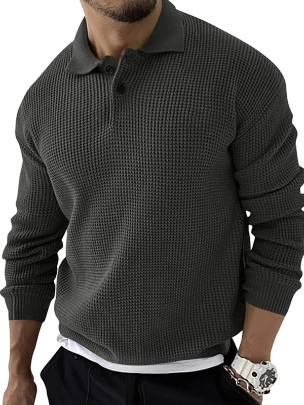 Slim Fit Men's Crew Neck Sweater