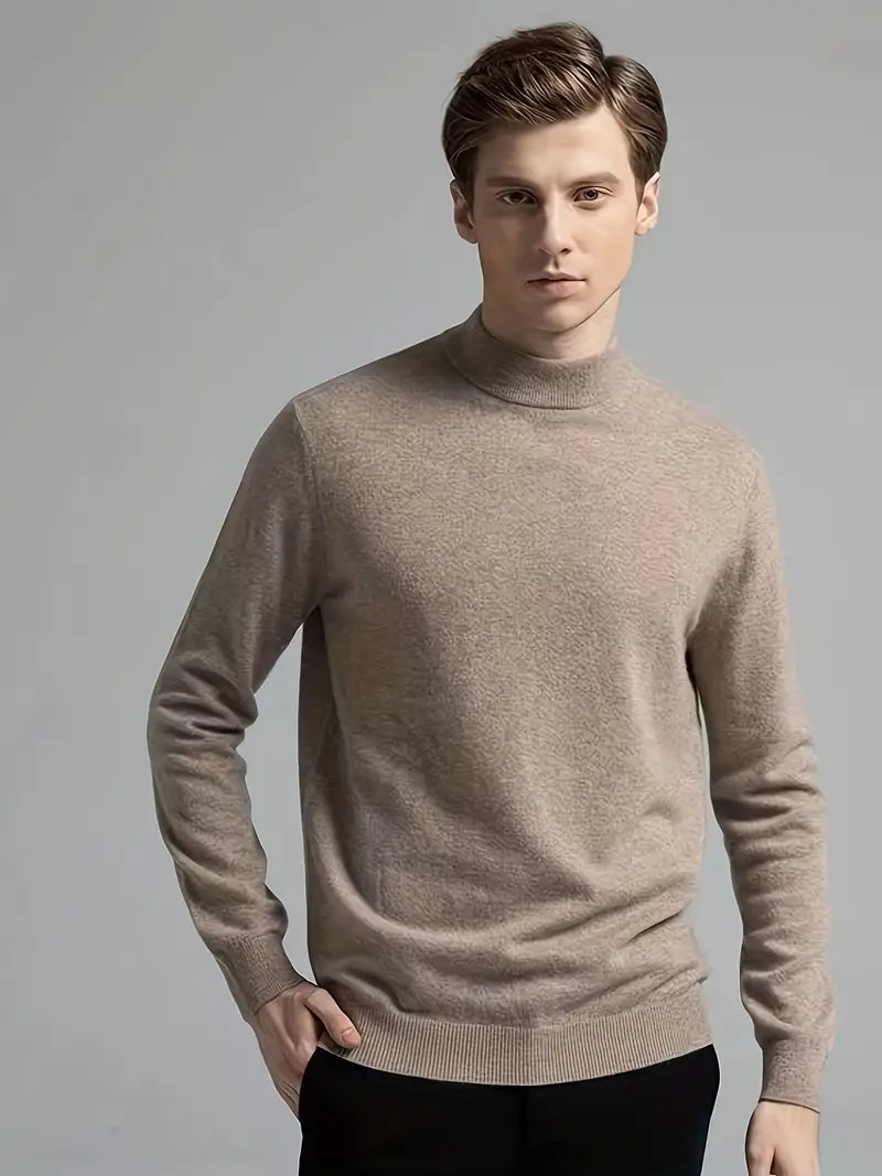Premium Soft Cashmere Winter Sweater - BritishElegance