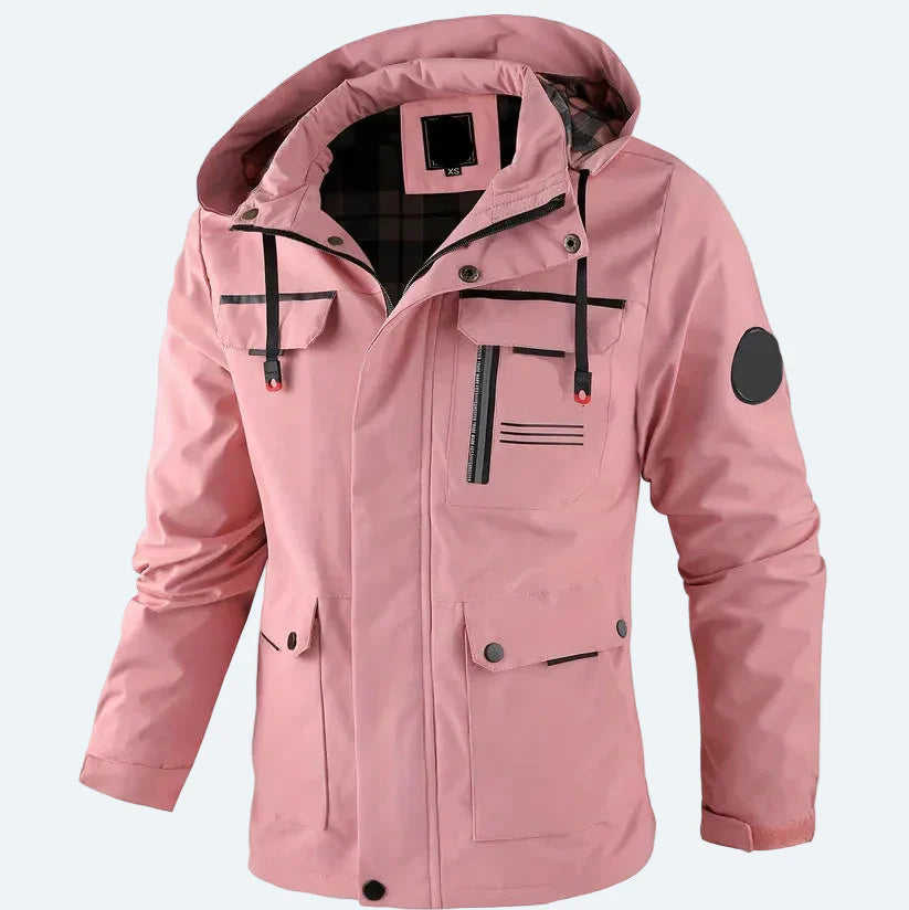 Waterproof Insulated Men's Parka Coat with Hood