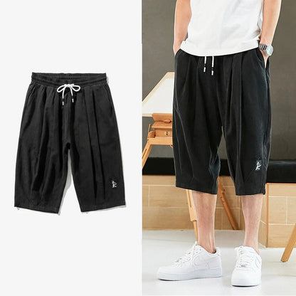 Casual Fit Wide Leg Shorts