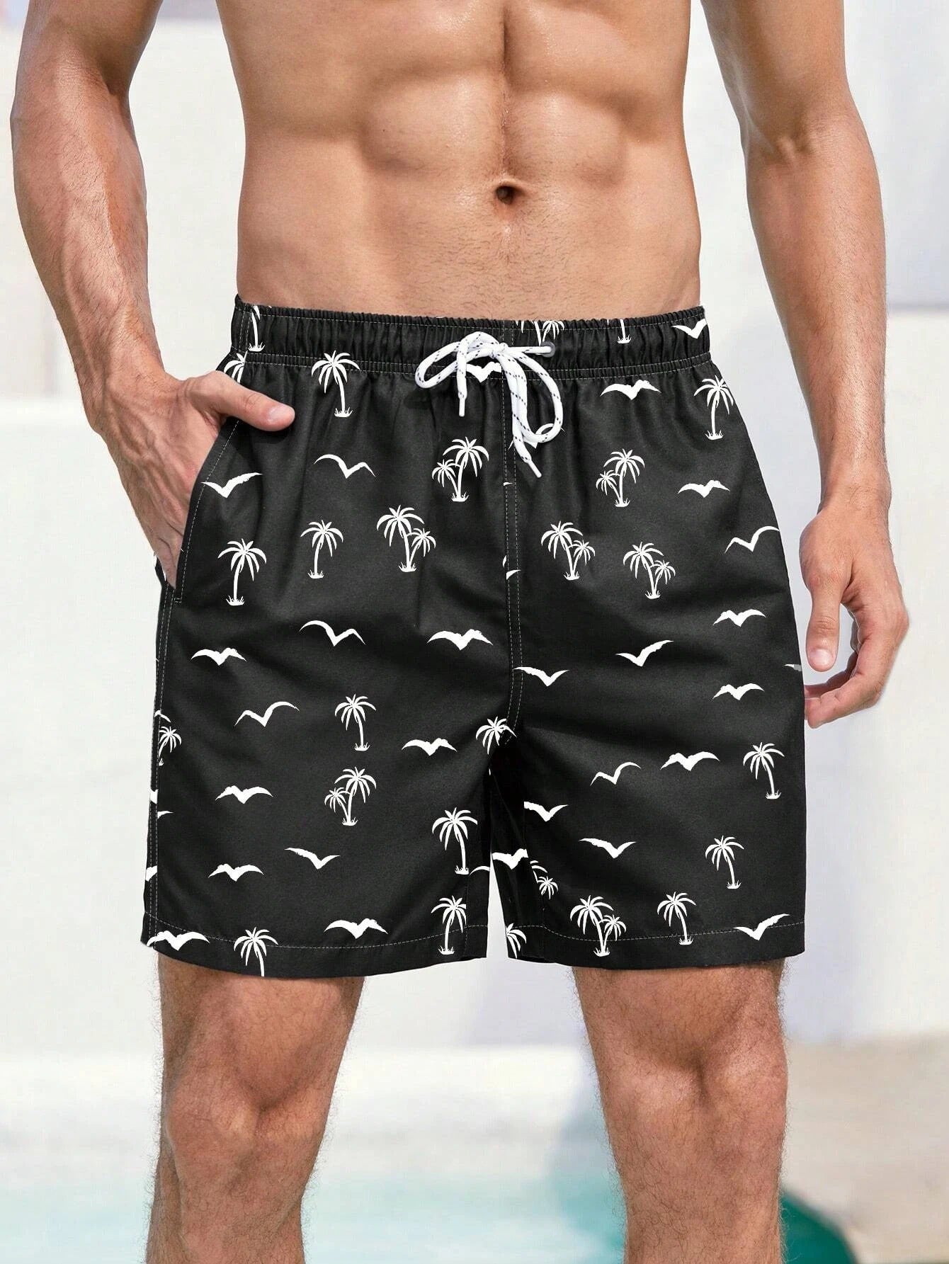Tropical Palm Beach Shorts