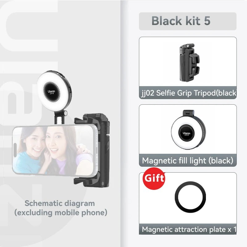 Wireless Bluetooth Selfie Stick With 360° Rotating Head