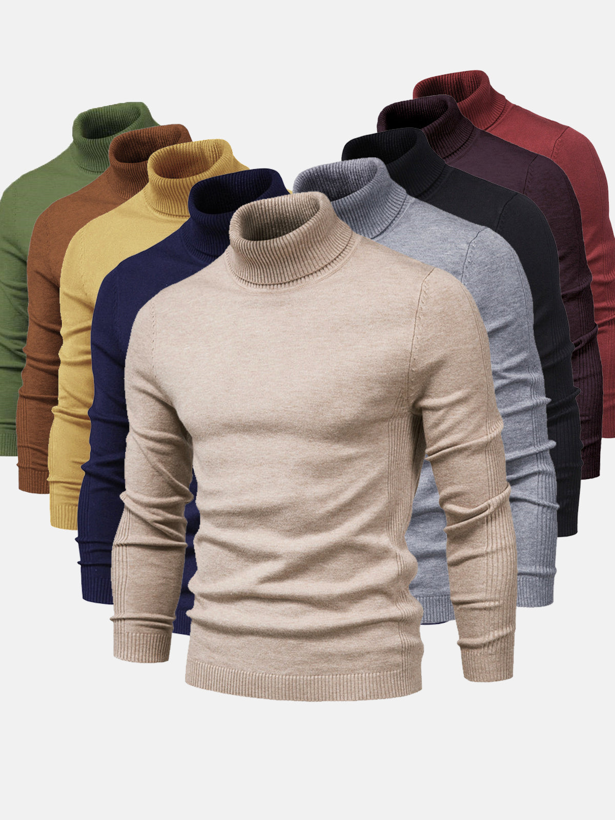 Rik | High Quality Washable Men's Turtleneck