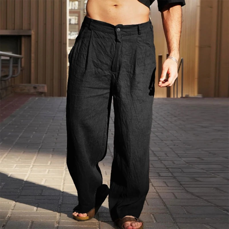 Lightweight Linen Summer Trousers