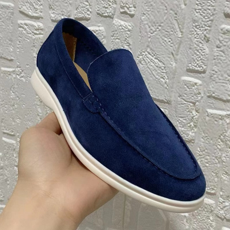 Casual Loafers Flat Heel Black