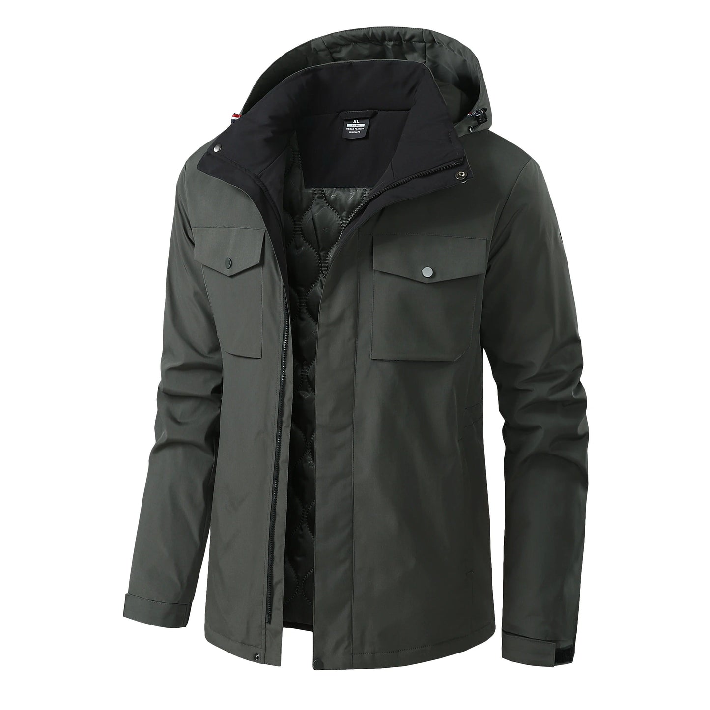 Waterproof Hooded Parka Jacket