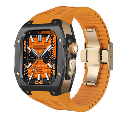 Lightweight Metal Case & Soft Rubber Band for AW Ultra