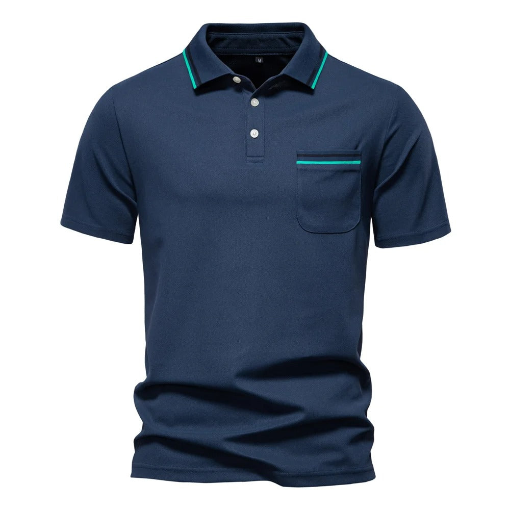 Classic Polo Shirt with Pocket