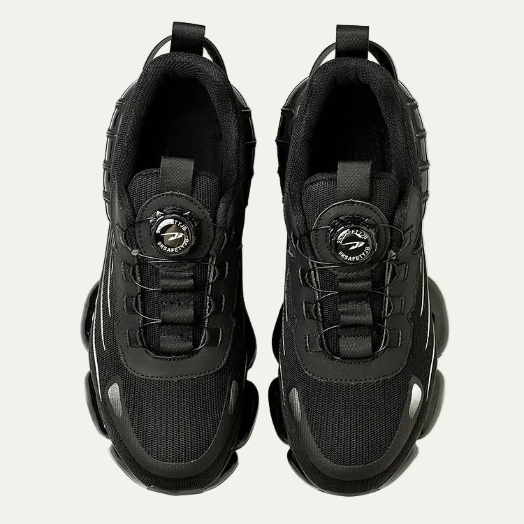 Men’s Futuristic Mesh Sneaker with Rotary Lacing System